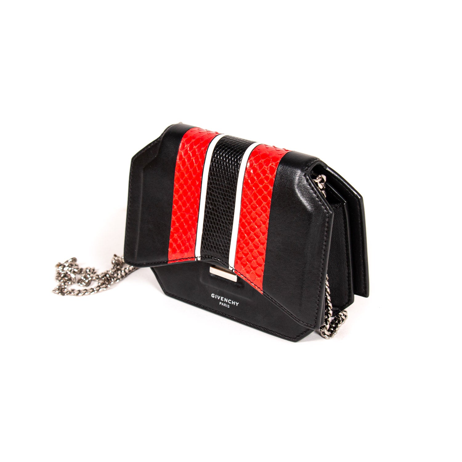 Shop authentic Givenchy Mini Bow Cut Cross Body Bag at revogue for just