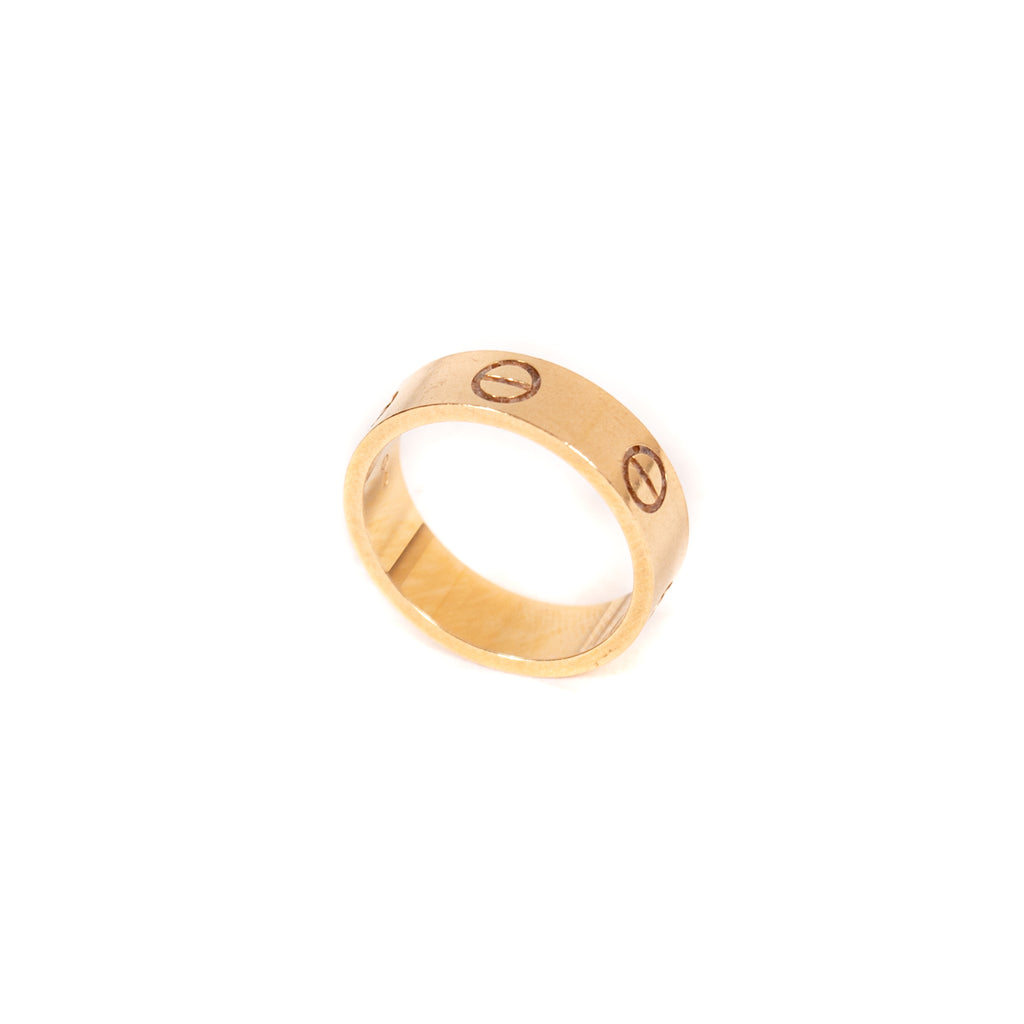 Cartier Yellow Gold Love Ring