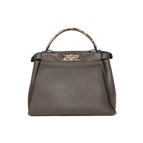 Fendi Zucca Mama Flap Bag