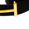 Tom Ford T Logo Leather Belt