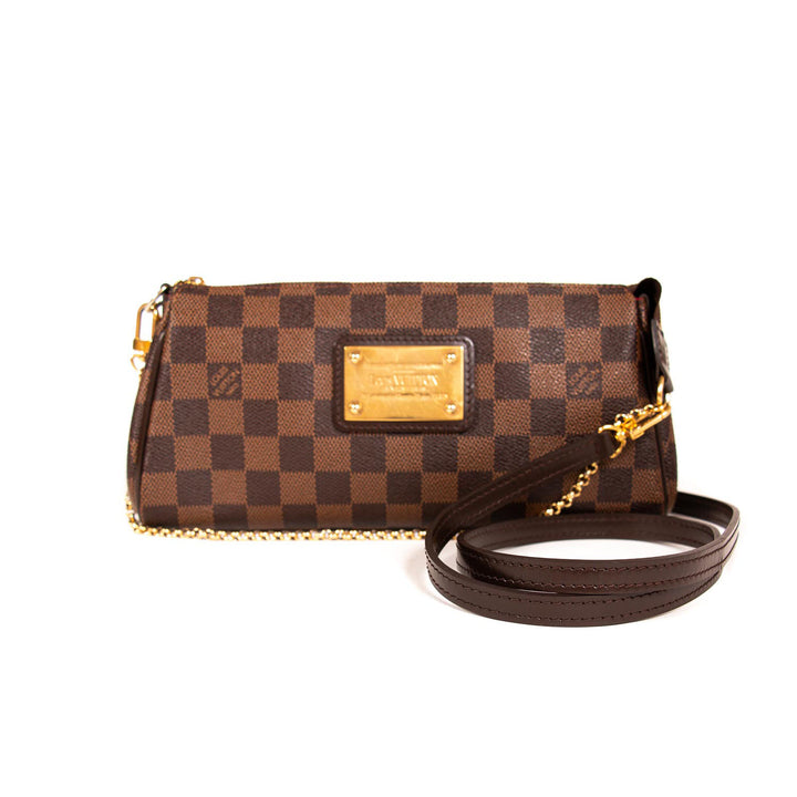 Louis Vuitton Damier Ebene Eva Clutch