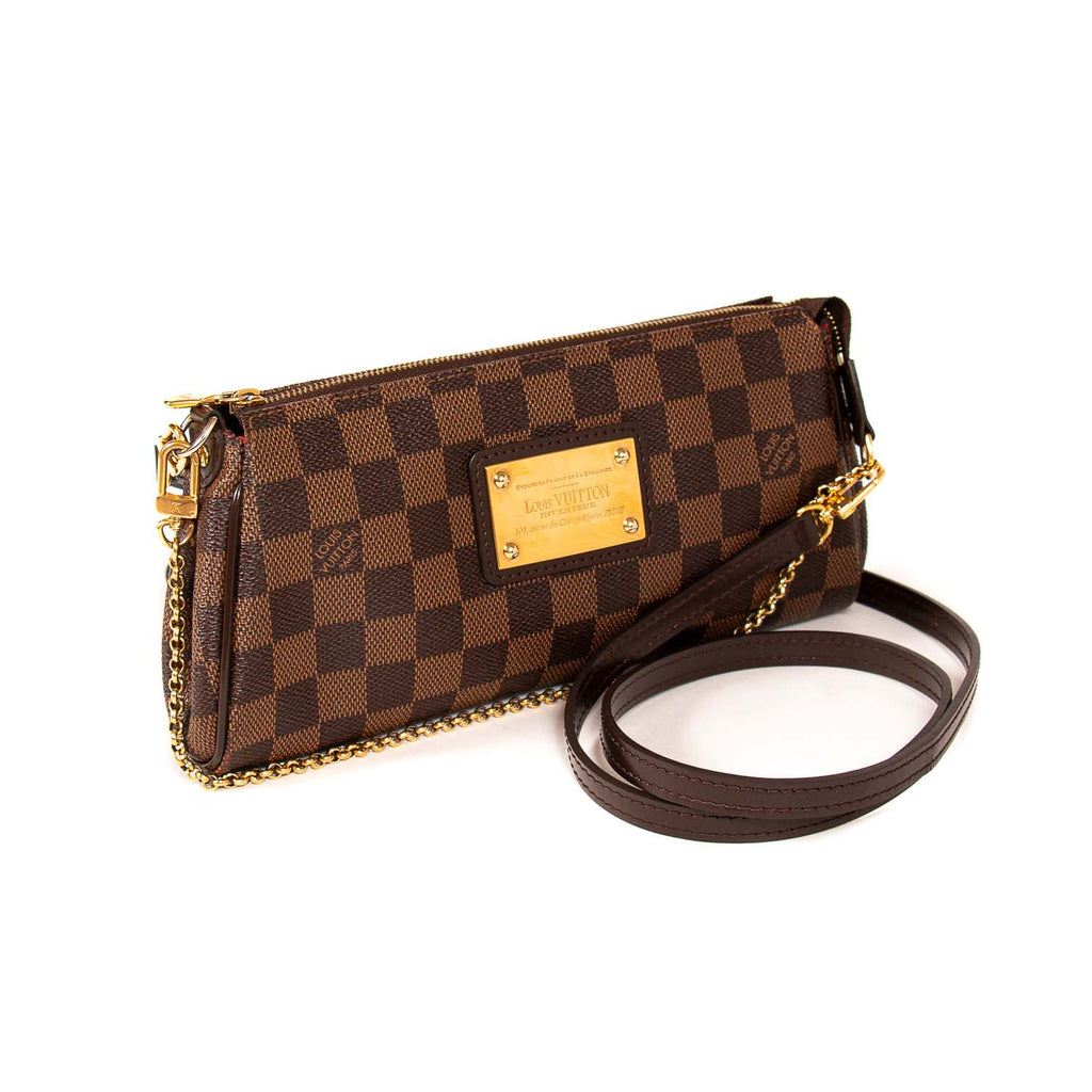 Louis Vuitton Damier Ebene Eva Clutch