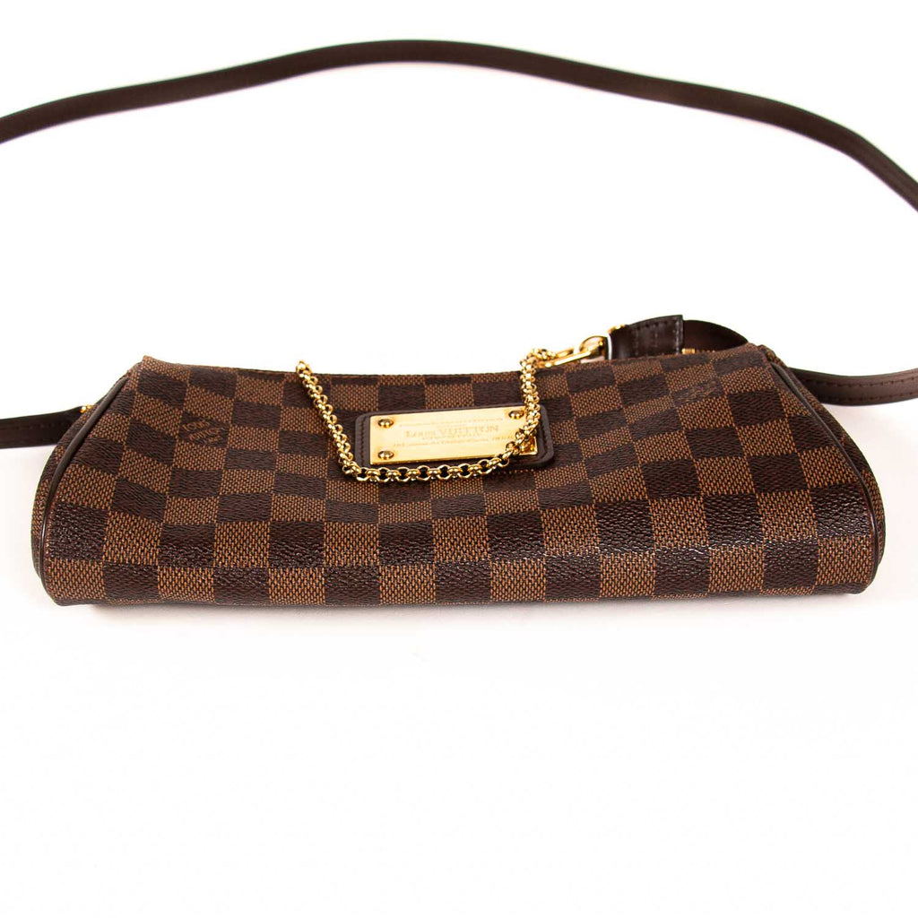 Louis Vuitton Damier Ebene Eva Clutch