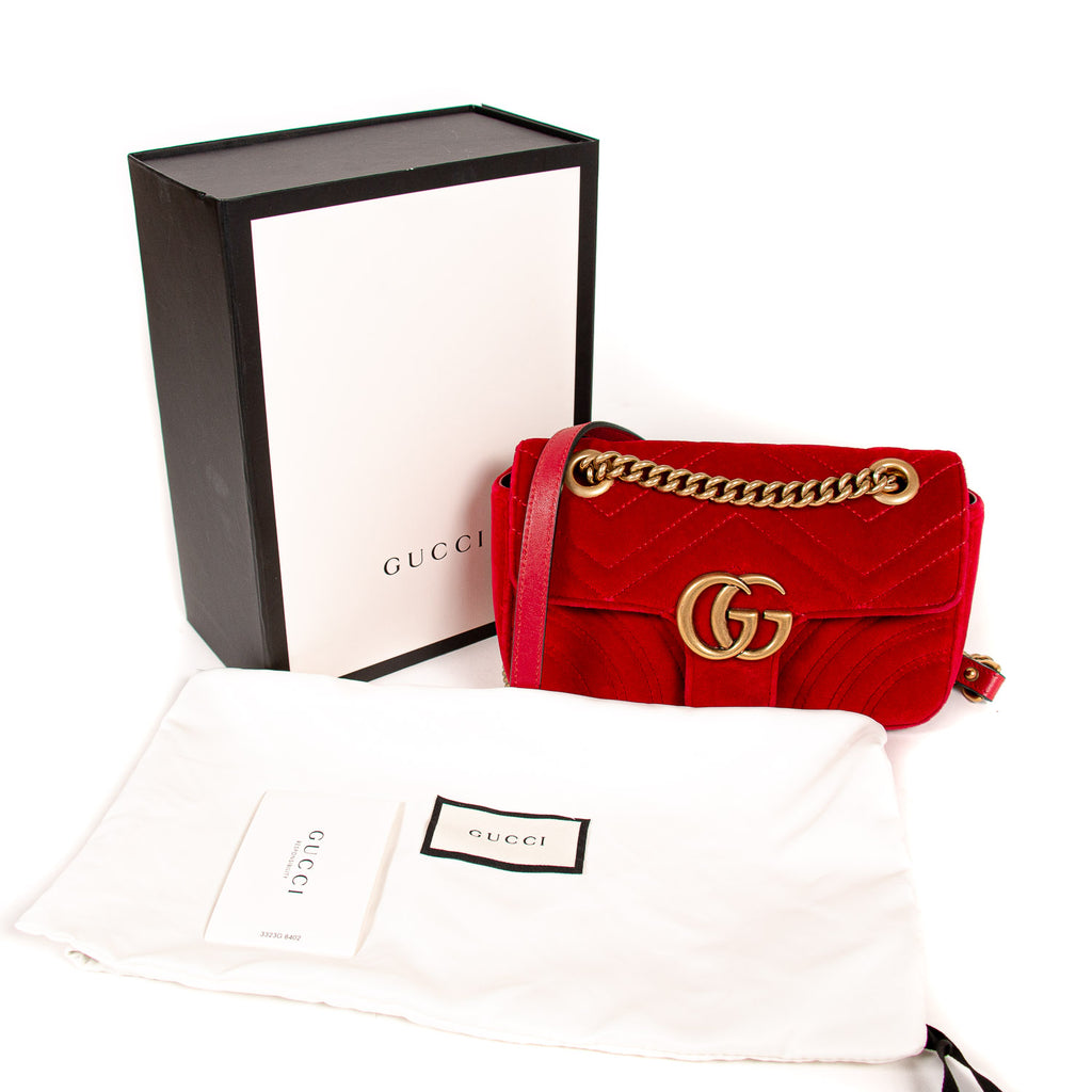 Gucci GG Mini Marmont Matelassé Bag
