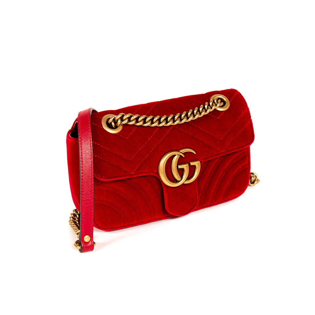 Gucci GG Mini Marmont Matelassé Bag