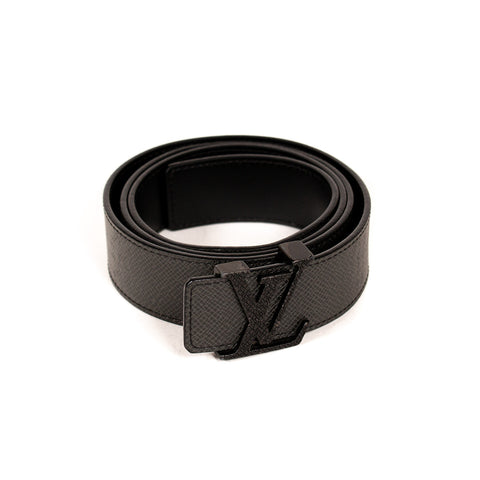 Louis Vuitton Black Damier Inifini Leather Boston Reversible Belt 105CM Louis  Vuitton