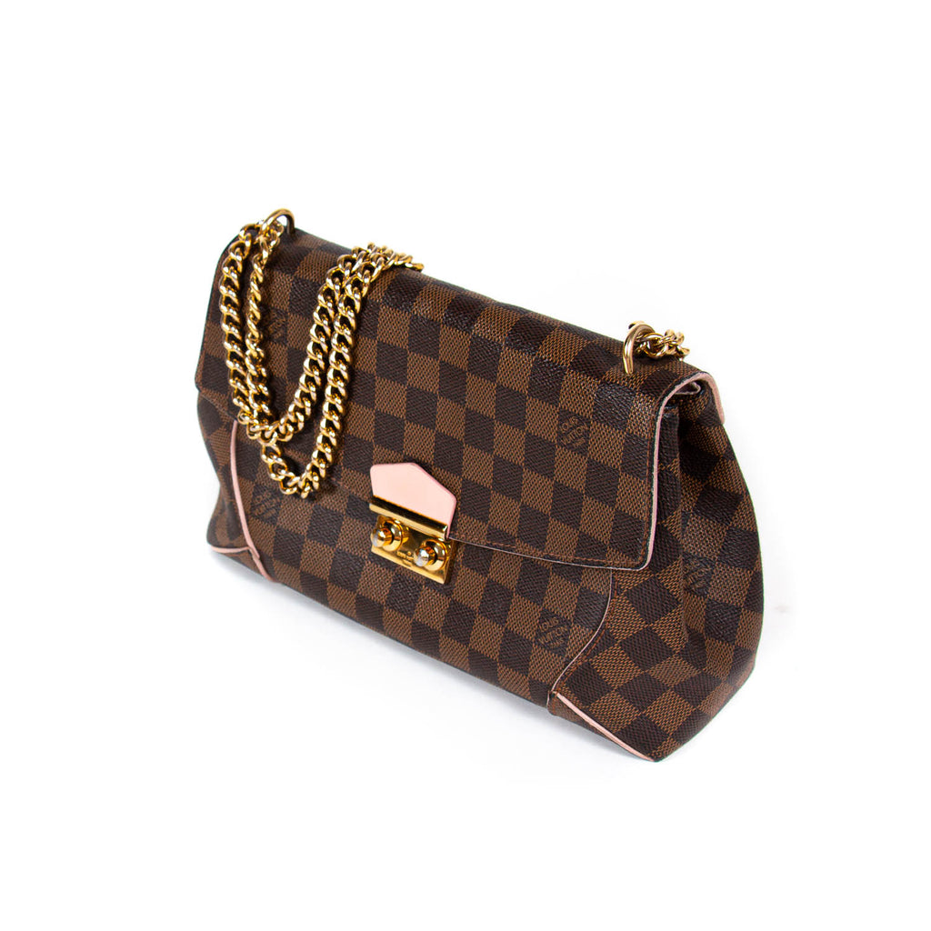 Louis Vuitton Damier Ebene Caissa Clutch