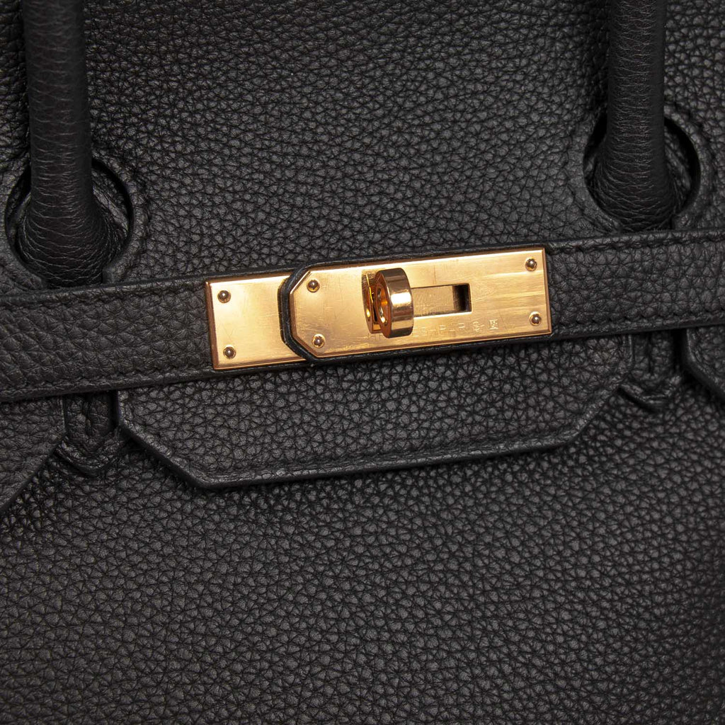 Hermès Black Togo Birkin 35 QGB0I432KB048