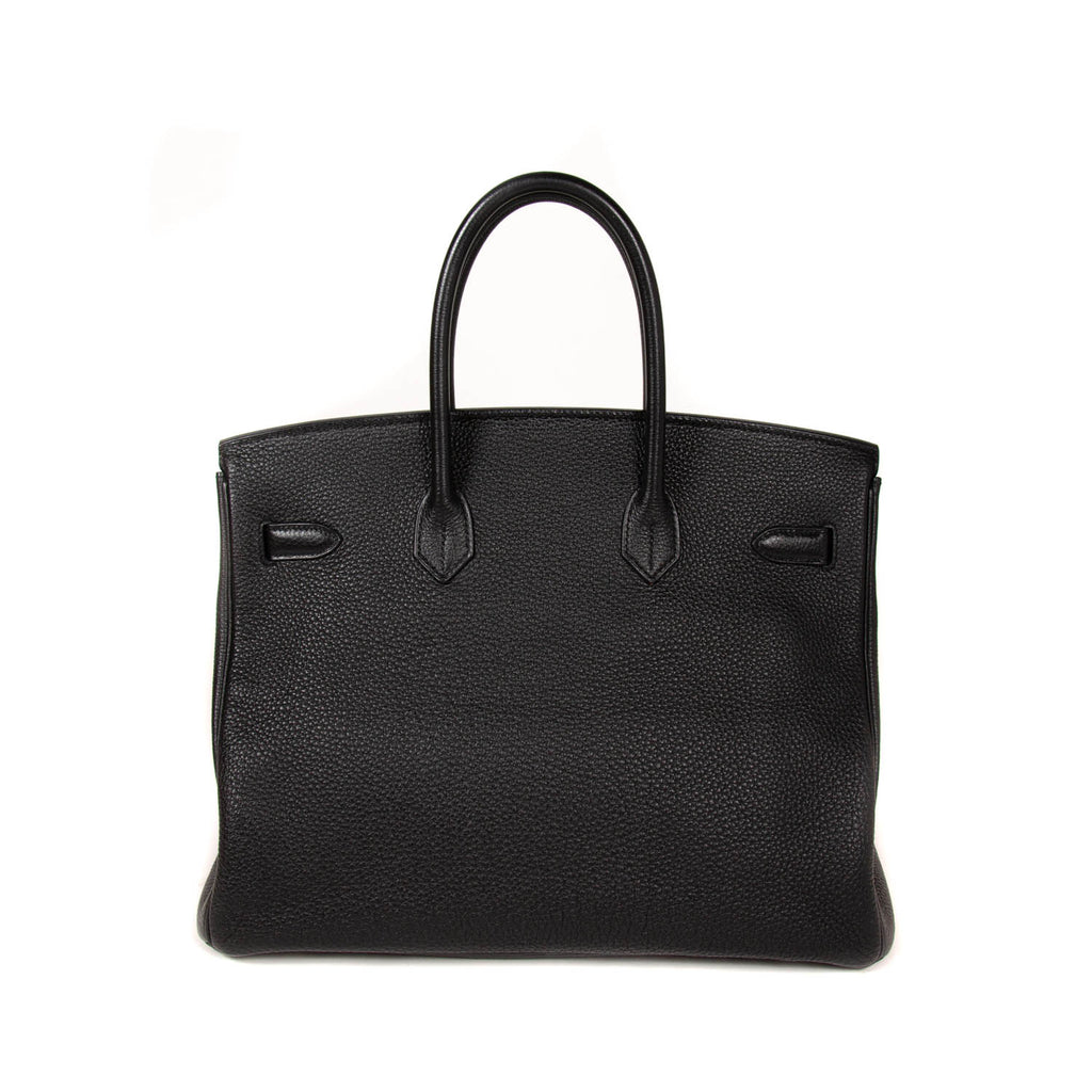 Hermès Birkin 35 Black Togo Leather