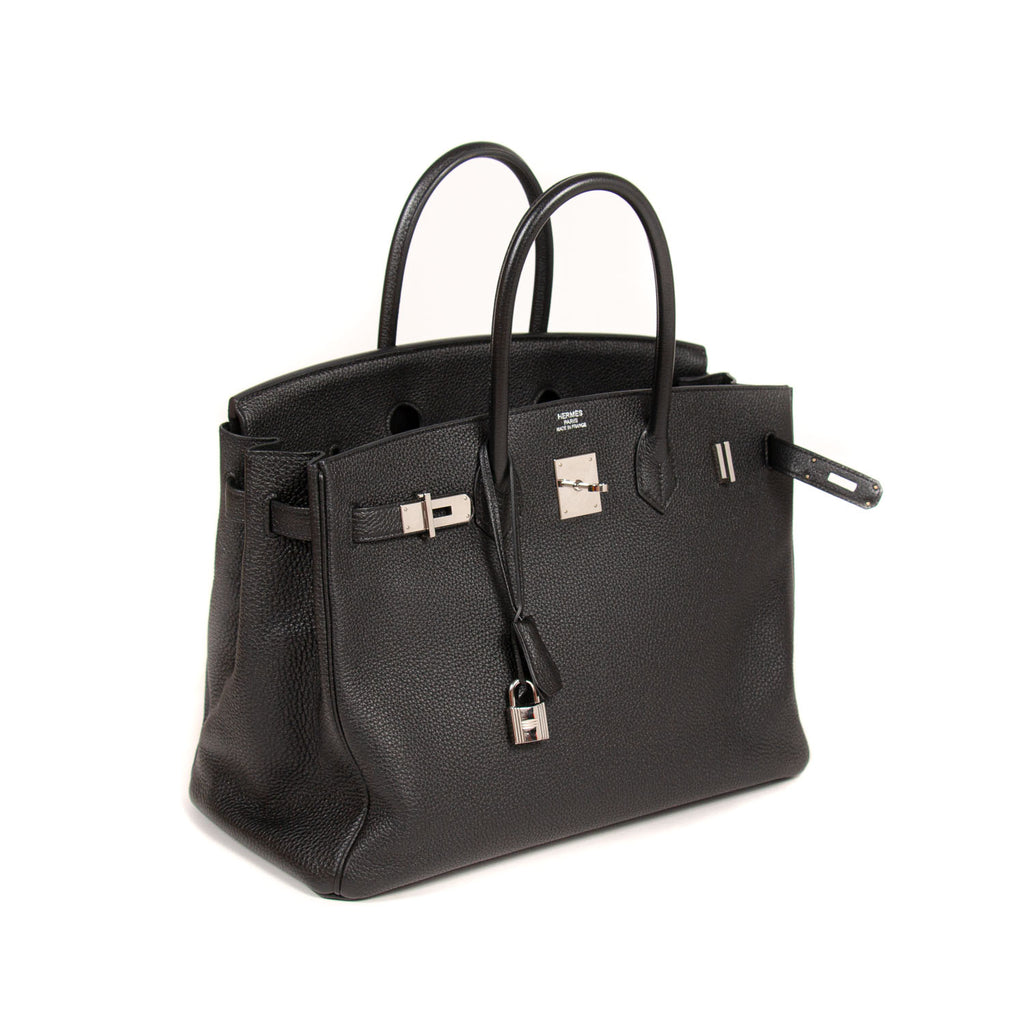 Hermès Birkin 35 Black Togo Leather