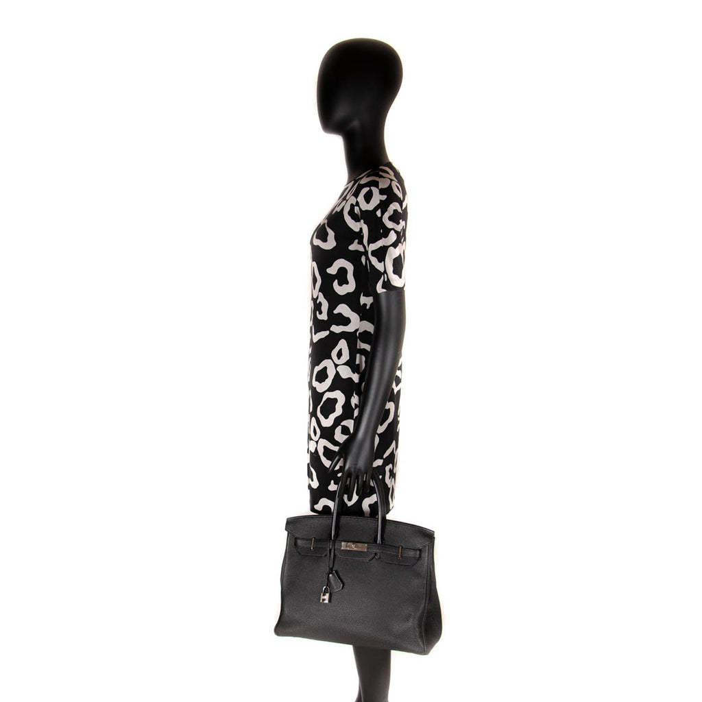 Hermes Birkin 35 handbag Black Togo – STYLISHTOP