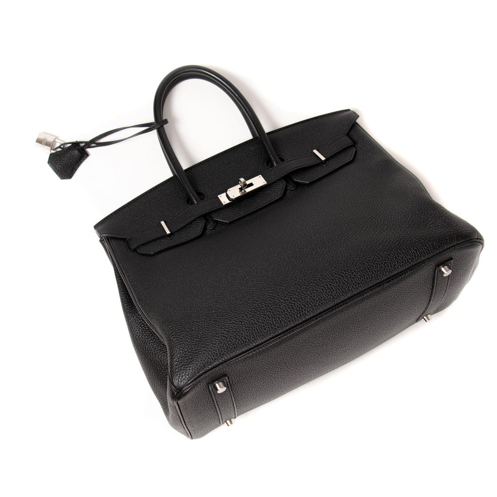 Hermès Birkin 35 Black Togo Leather