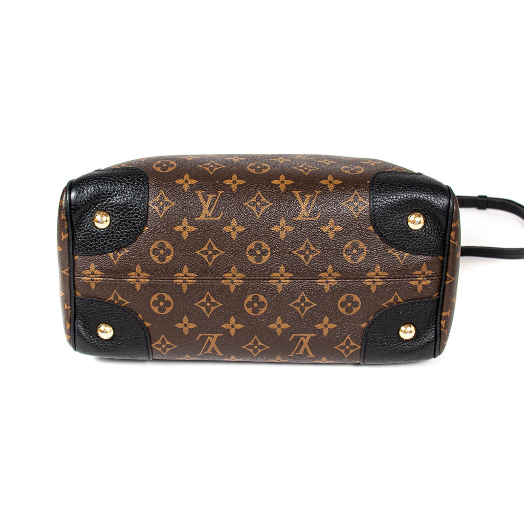 Authentic Louis Vuitton Monogram Noir Retiro NM Handbag/Shoulder Bag –  Paris Station Shop