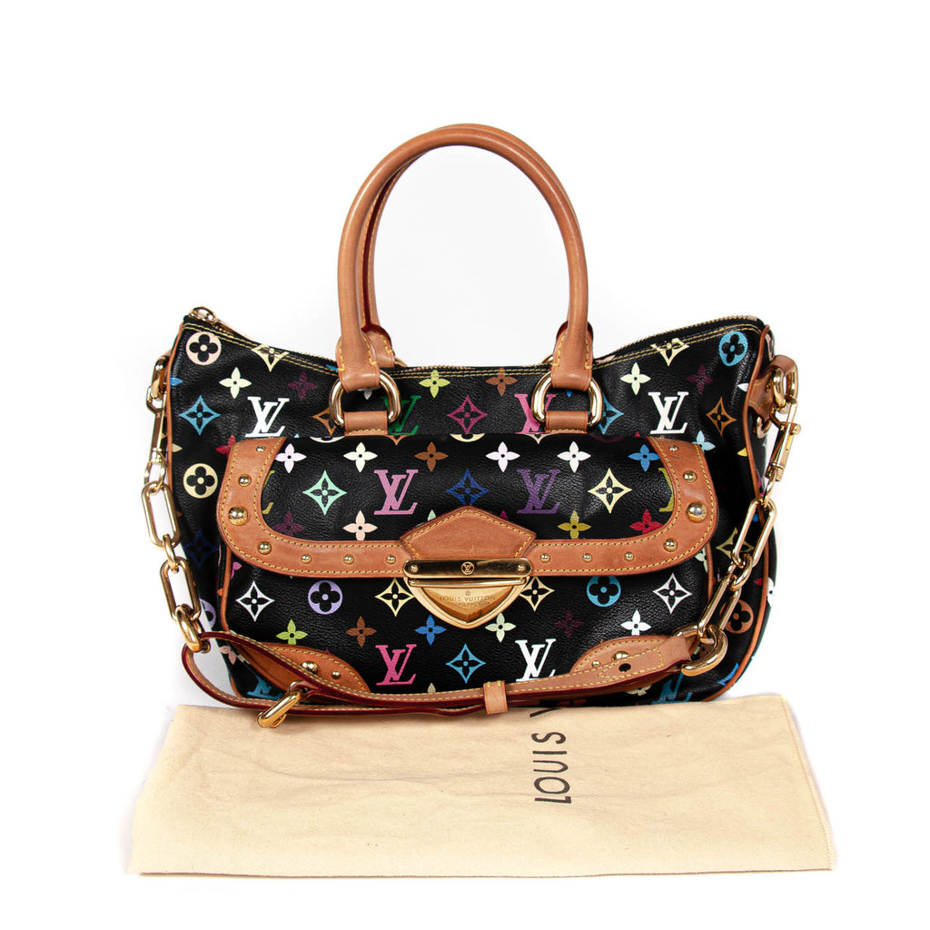 Pre-loved Louis Vuitton x Murakami Limited Edition Monogram Multicolor  Boulogne Bag