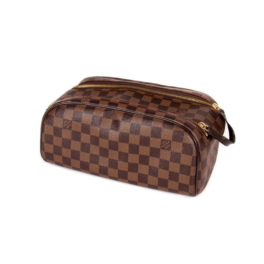 LOUIS VUITTON Damier Ebene King Size Toiletry Bag 1286744