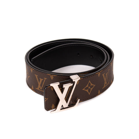 VUITTON INITIAL DAMIER AZUR BELT FOR MEN M9608 SIZE 36