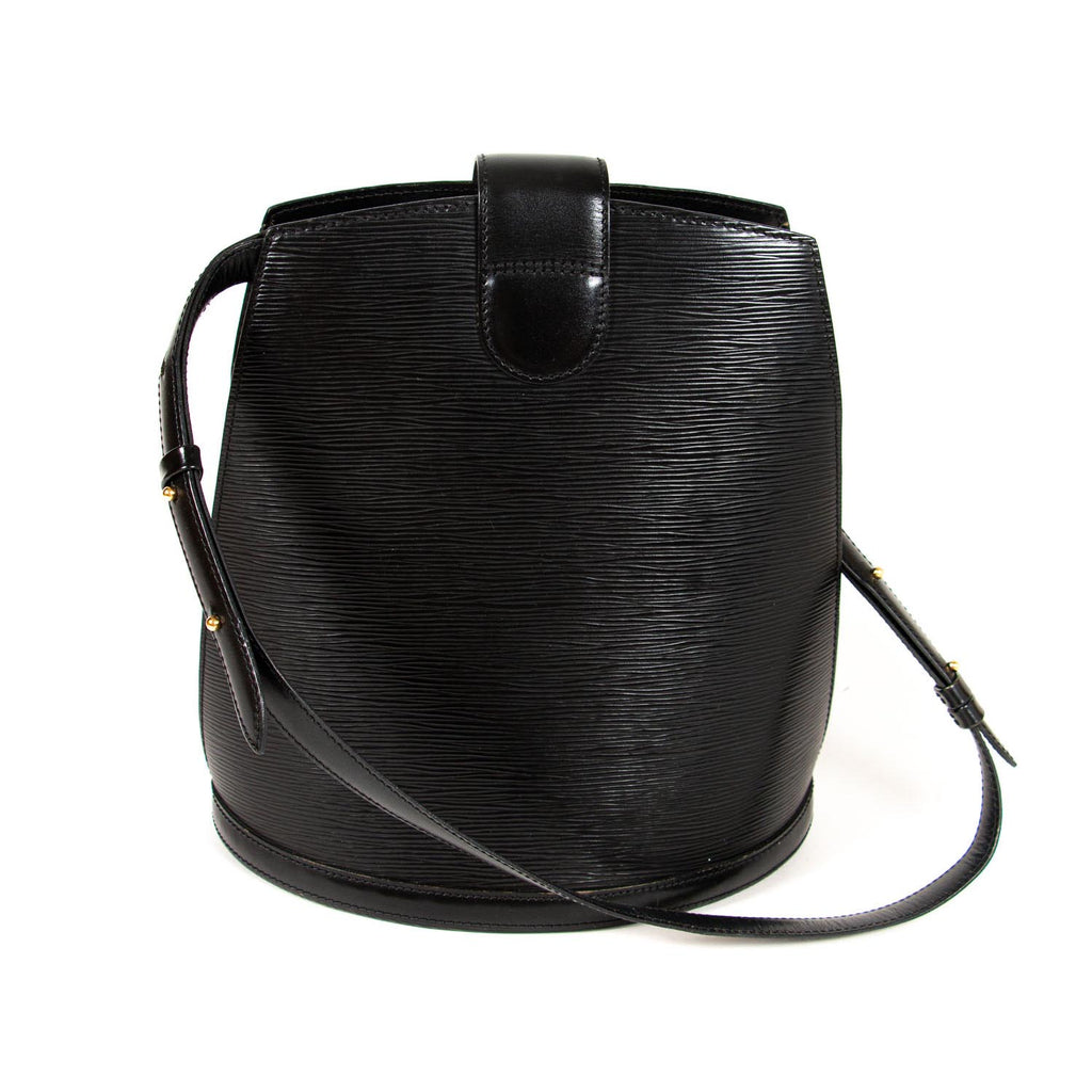 Louis Vuitton Vintage  Epi Cluny Bag  Black  Leather and Epi Leather  Handbag  Luxury High Quality  Avvenice