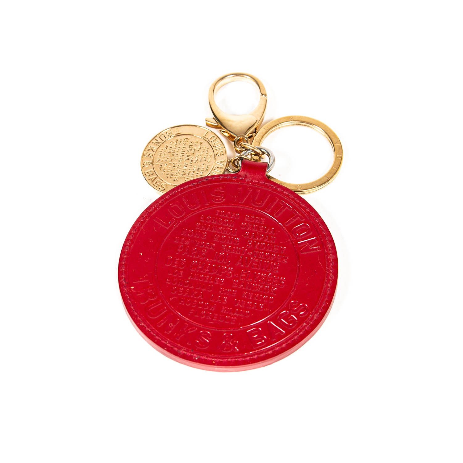 Louis Vuitton Vernis 'Trunks & Bags' Bag Charm & Key Holder