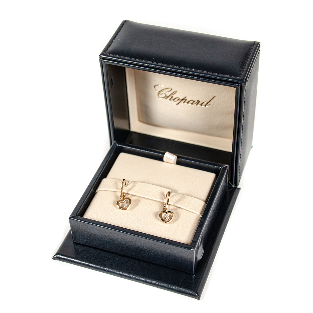 Chopard Happy Diamonds Yellow Gold Earrings