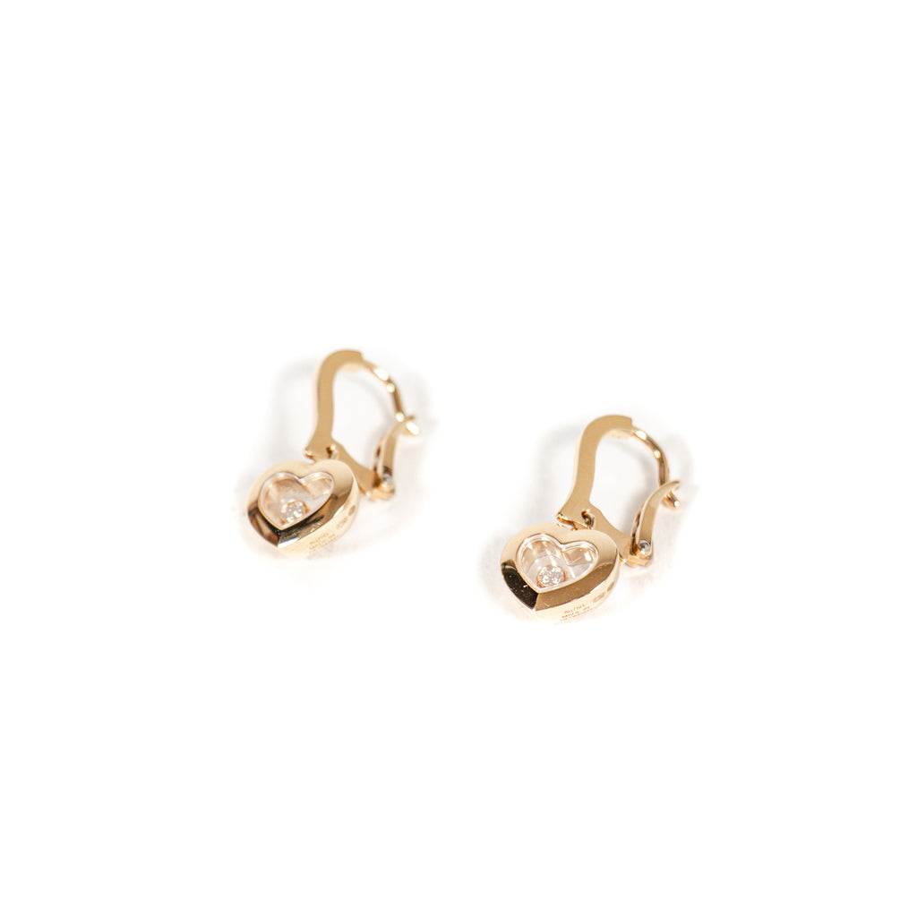 Chopard Happy Diamonds Yellow Gold Earrings