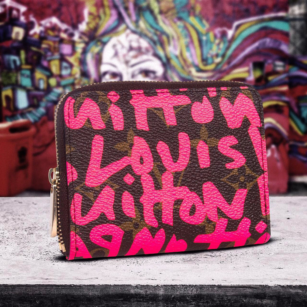 Louis Vuitton Stephen Sprouse Orange Graffiti Zippy Wallet Long Zip Ar –  Bagriculture