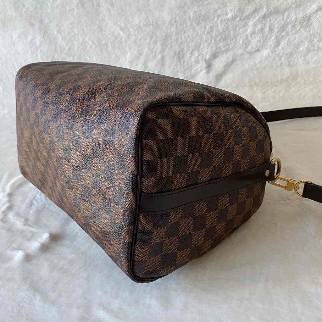 Louis Vuitton Damier Ebene Speedy 30 Bandoulière