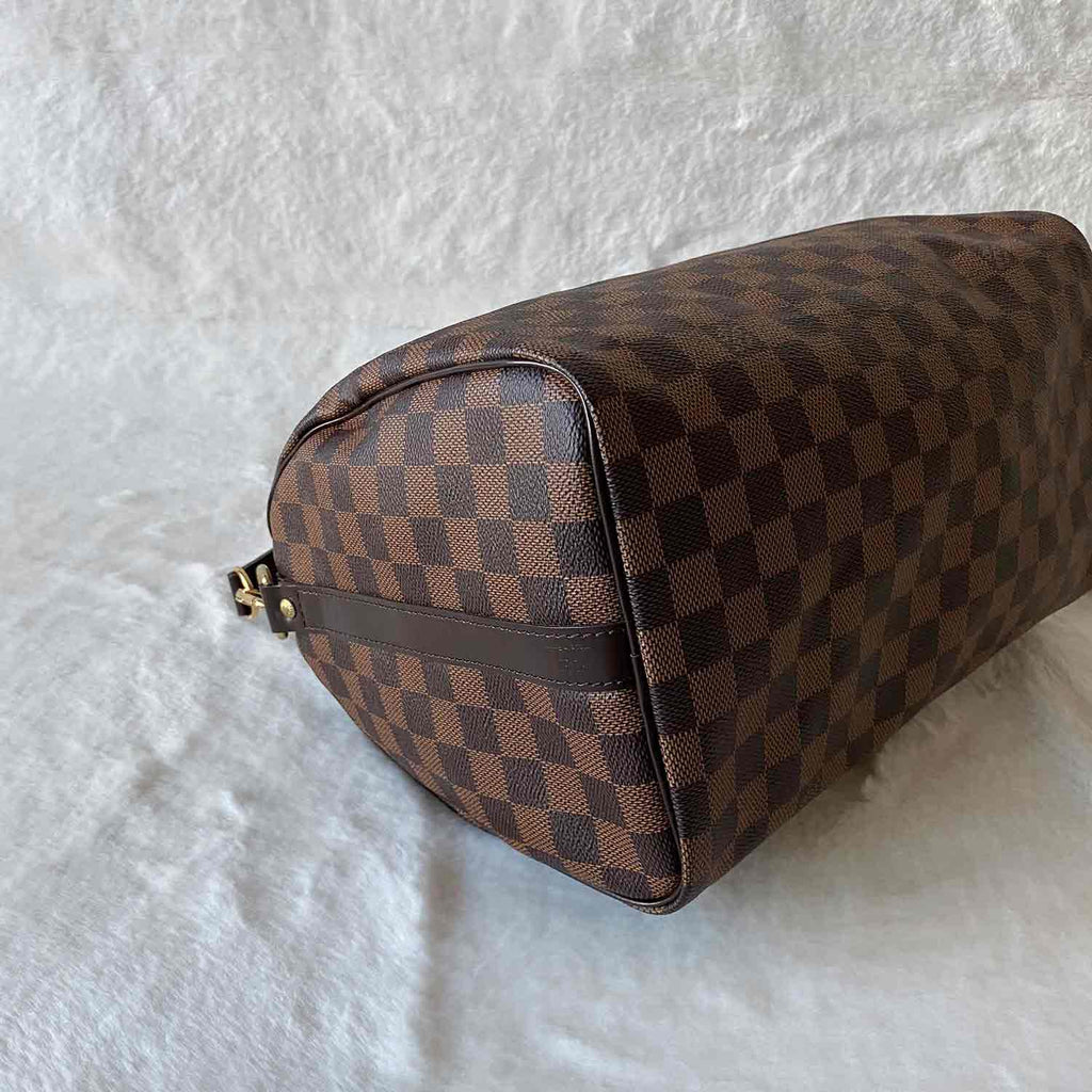 Louis Vuitton Damier Ebene Speedy 30 Bandoulière