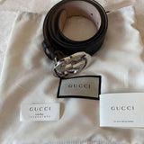Gucci GG Signature Interlocking Leather Belt