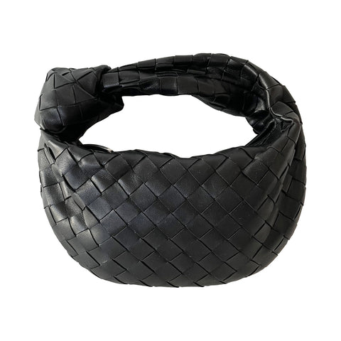 Bottega Veneta Intrecciato Double Row Knot Bracelet