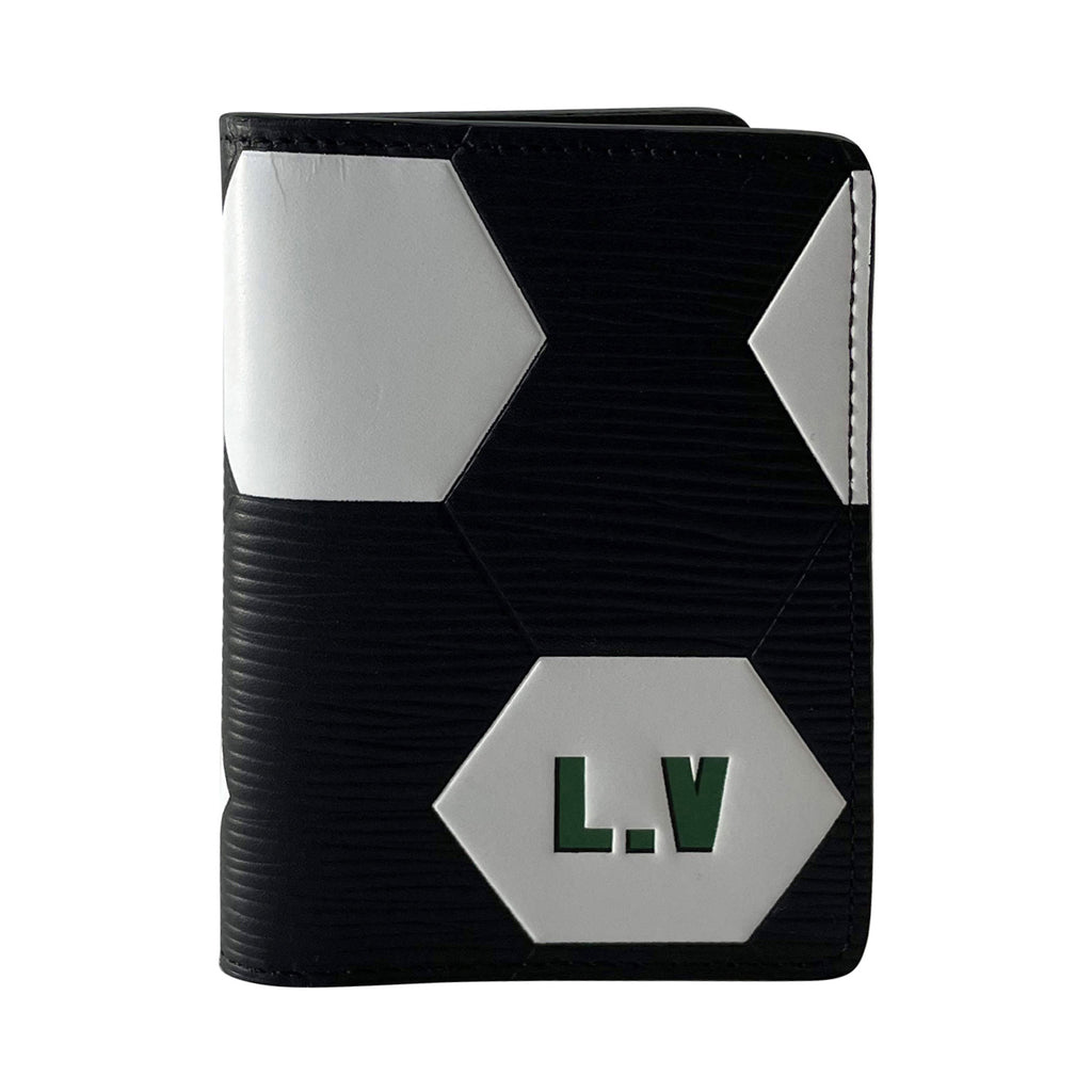Pre-owned Louis Vuitton Pocket Organizer Everyday Lv Capsule Green