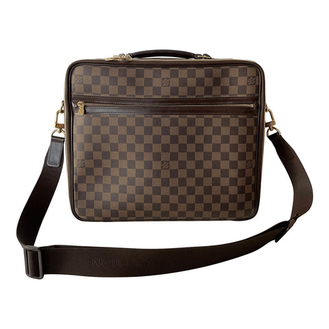 LOUIS VUITTON Shoulder Bag M55100 Danube Slim Epi Leather/Damier Grafi –
