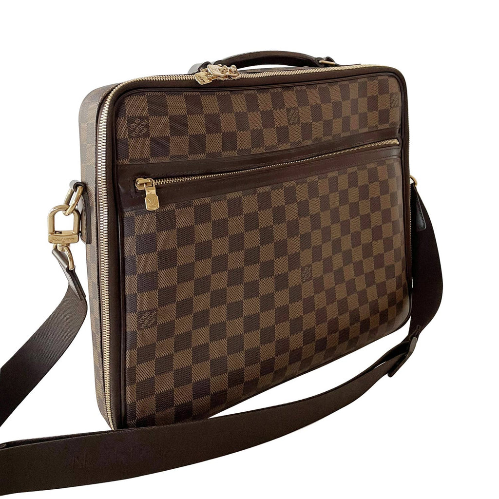 Louis Vuitton Vintage Damier Ebene Porte Ordinateur Sabana - Brown  Briefcases, Bags - LOU727768