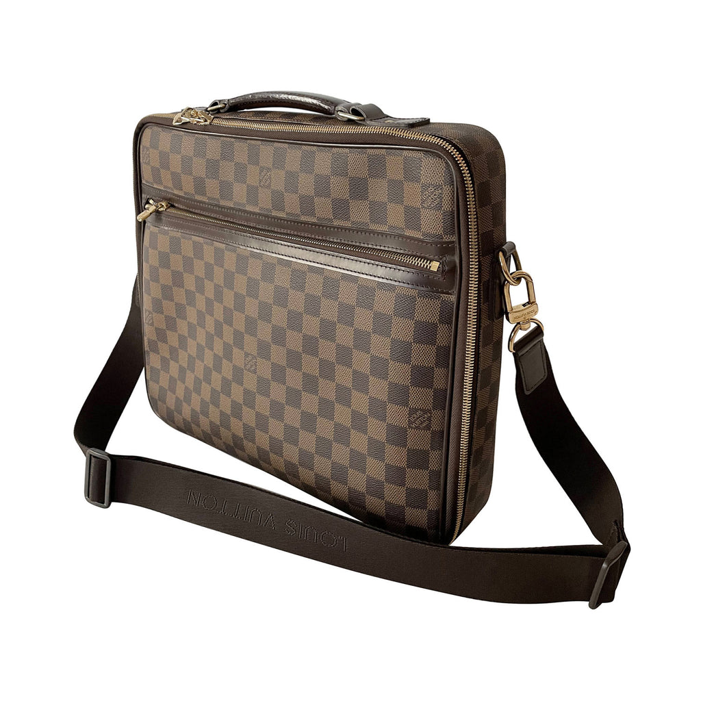 LOUIS VUITTON Damier Ebene Canvas Ordinatur Savana Business Bag N53355 LV  bs5285 ref.922274 - Joli Closet