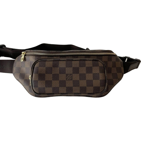 Shop authentic Louis Vuitton Damier Graphite Initiales Belt at revogue for  just USD 490.00