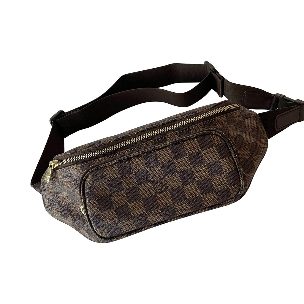 Buy [Used] LOUIS VUITTON Bum Bag Melville Body Bag Damier Leather Ebene  Brown N51172 from Japan - Buy authentic Plus exclusive items from Japan