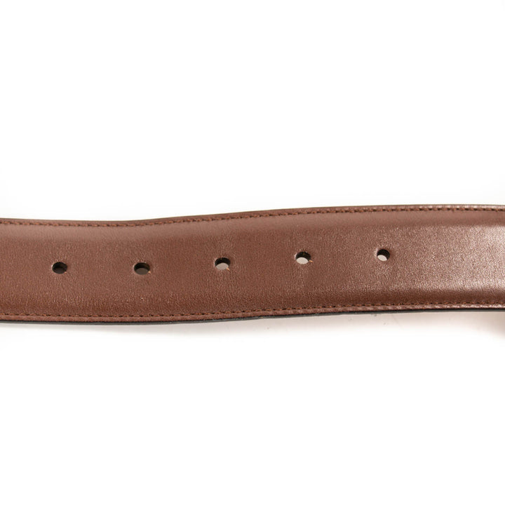 Gucci GG Interlocking Leather Belt Accessories Gucci - Shop authentic new pre-owned designer brands online at Re-Vogue