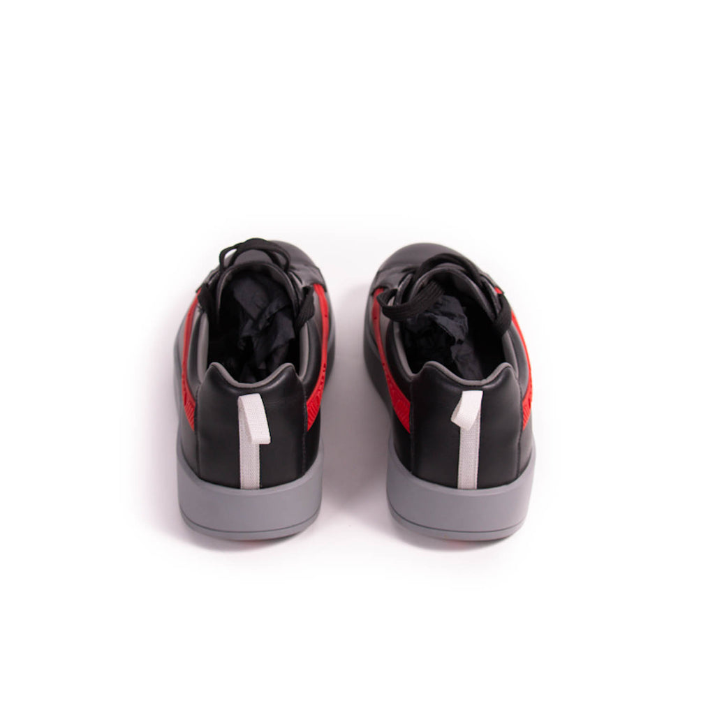 Prada Leather Low Top Sneakers Shoes Prada - Shop authentic new pre-owned designer brands online at Re-Vogue