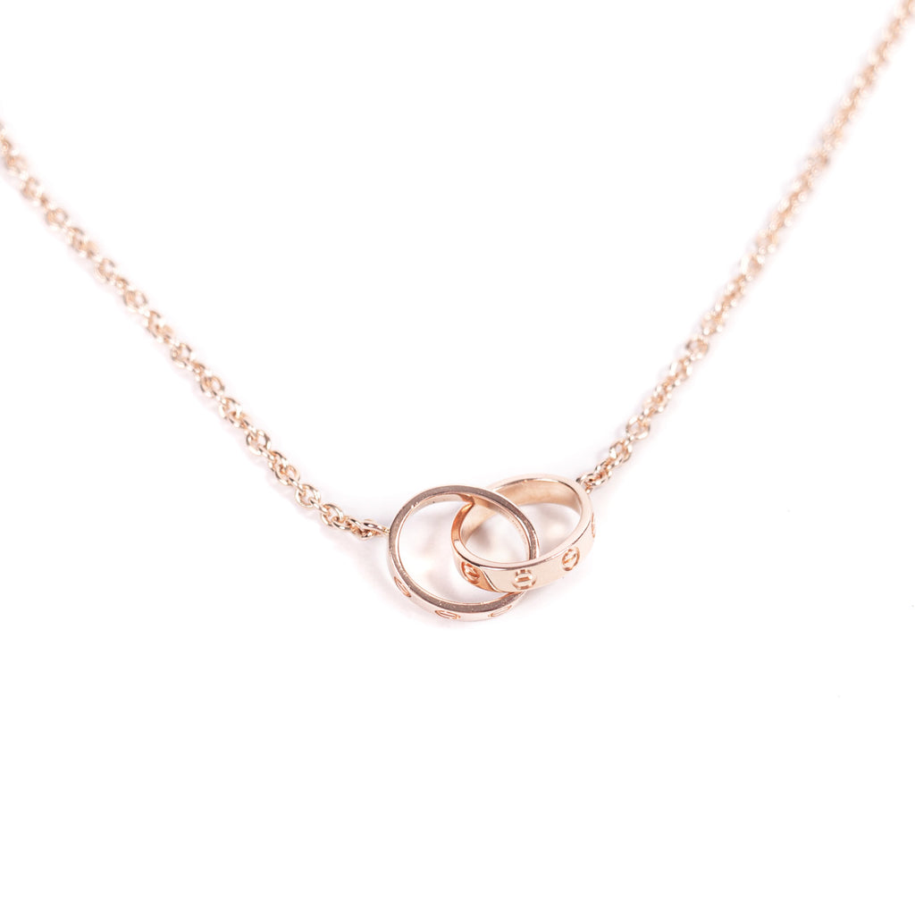 Cartier Rose Gold Love Necklace Accessories Cartier - Shop authentic new pre-owned designer brands online at Re-Vogue