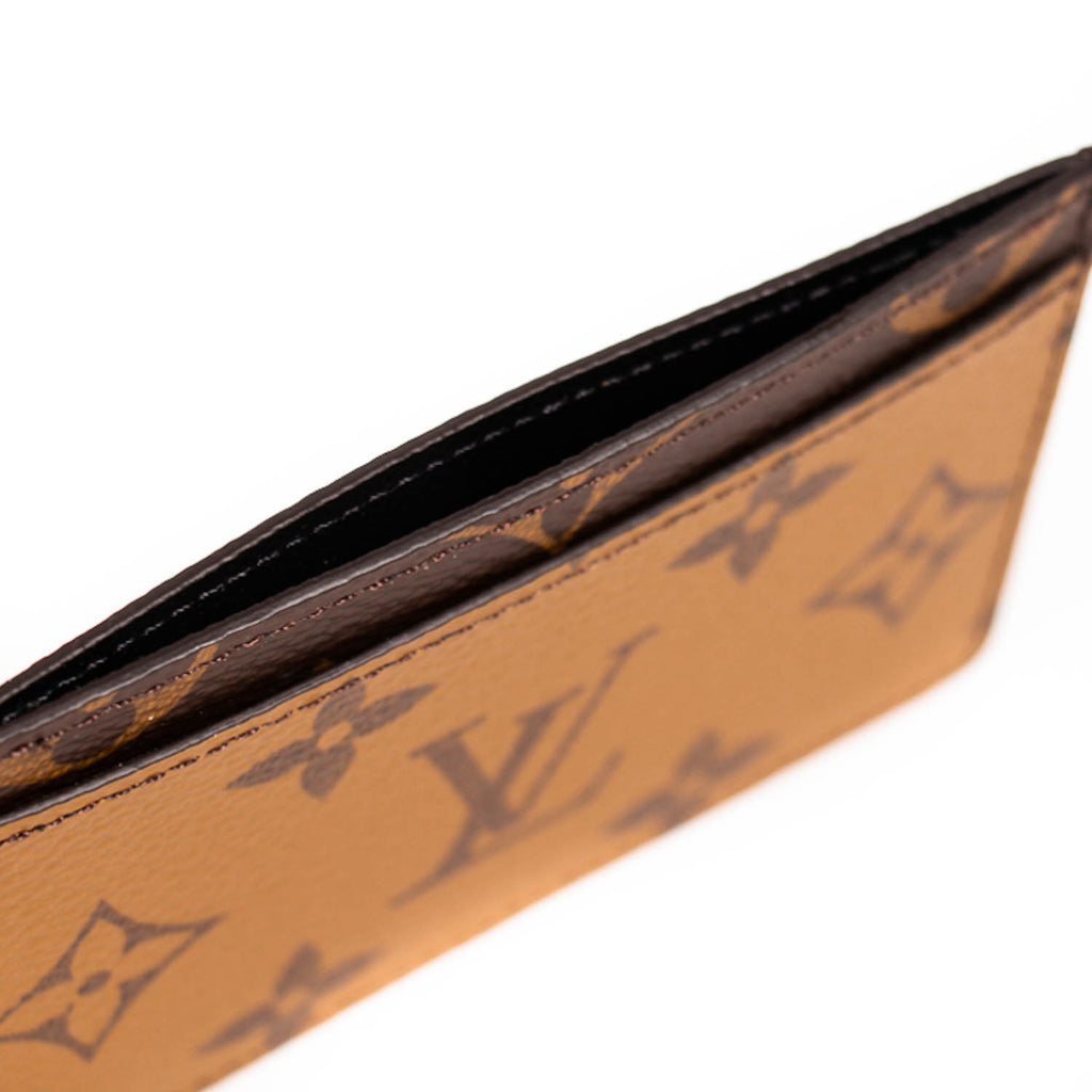 Louis Vuitton Monogram Reverse Card Holder Accessories Louis Vuitton - Shop authentic new pre-owned designer brands online at Re-Vogue