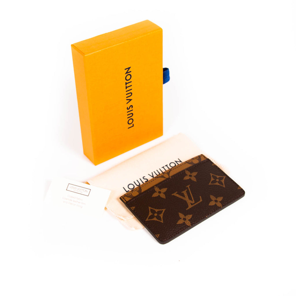 Louis Vuitton Monogram Reverse Card Holder - modaselle