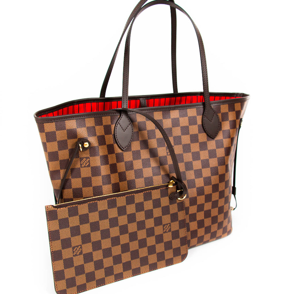 Louis Vuitton Damier Ebene Neverfull MM Bags Louis Vuitton - Shop authentic new pre-owned designer brands online at Re-Vogue