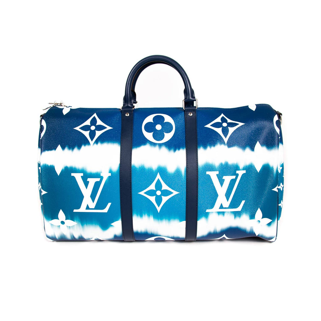 Louis Vuitton Denim 50 Bandouliere at 1stDibs  louis vuitton keepall, lv  keepall, louis vuitton keepall bandouliere