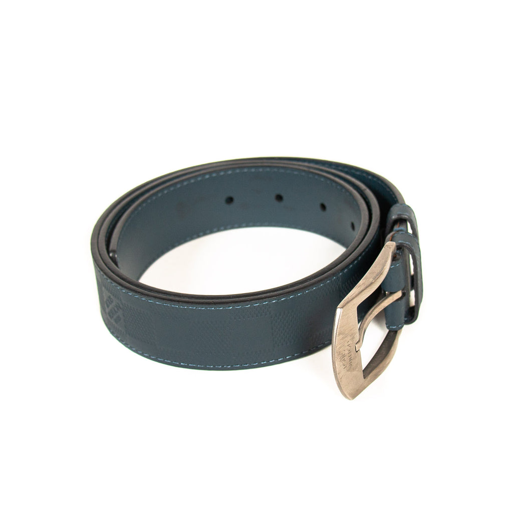 Shop authentic Louis Vuitton Damier Infini Leather Belt at revogue for just  USD 500.00