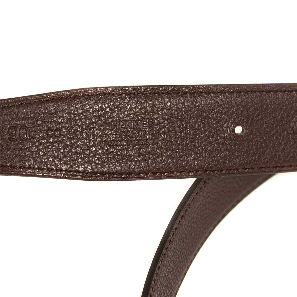 Hermès Glenan Reversible Leather Belt Accessories Hermès - Shop authentic new pre-owned designer brands online at Re-Vogue