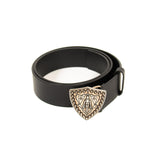 Gucci Shield Metal Leather Belt Accessories Gucci - Shop authentic new pre-owned designer brands online at Re-Vogue