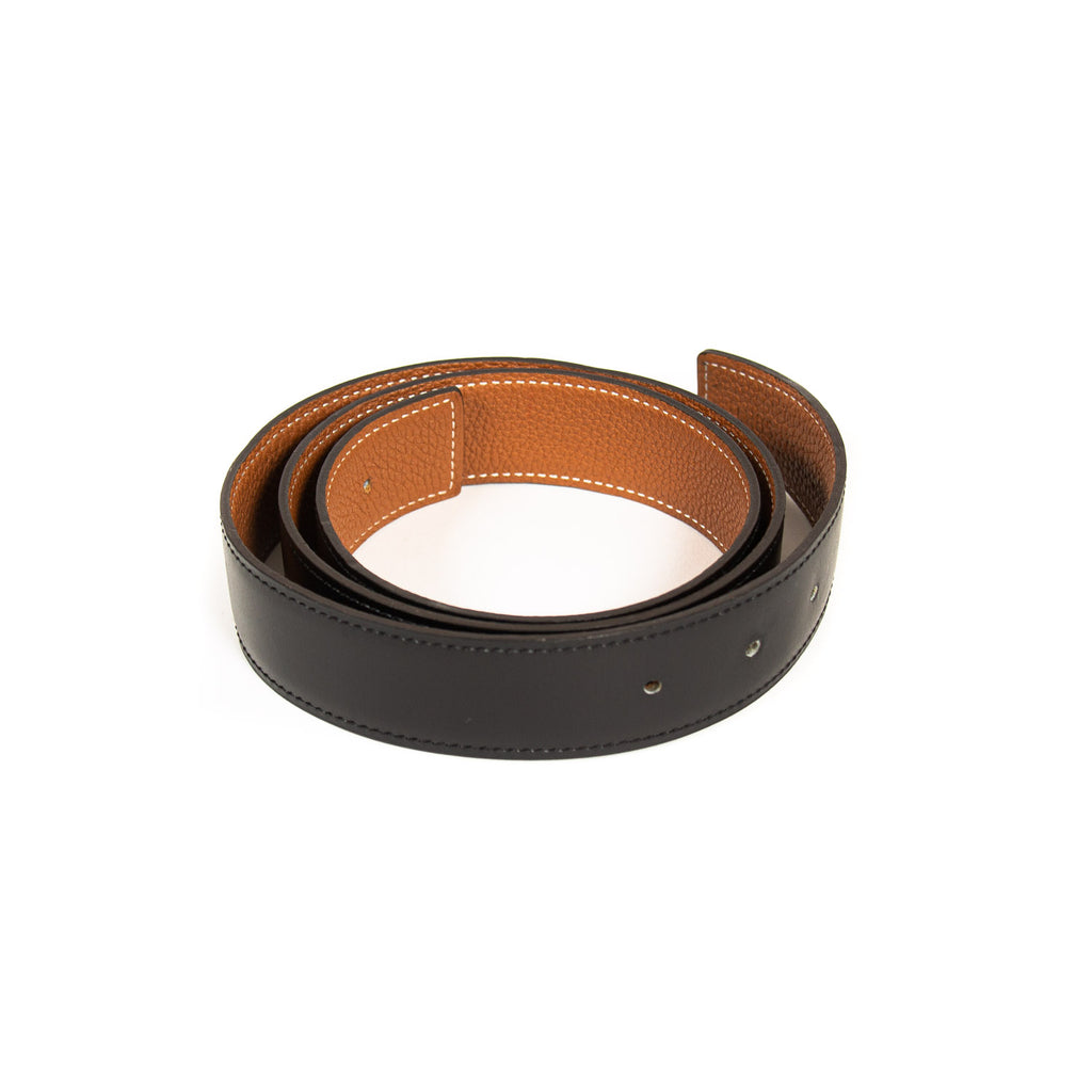 Hermès Reversible Leather Belt Strap Accessories Hermès - Shop authentic new pre-owned designer brands online at Re-Vogue