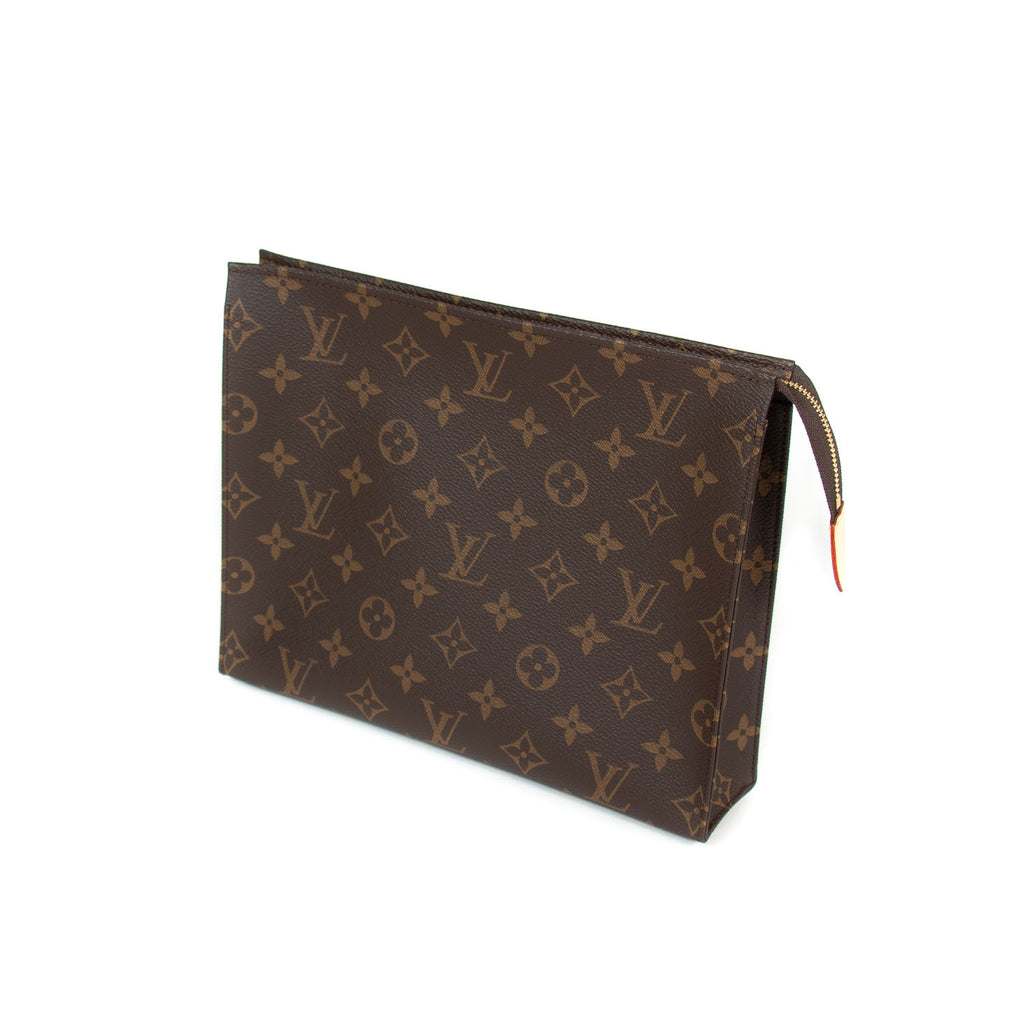 Shop authentic Louis Vuitton Monogram Toiletry Pouch 26 at revogue