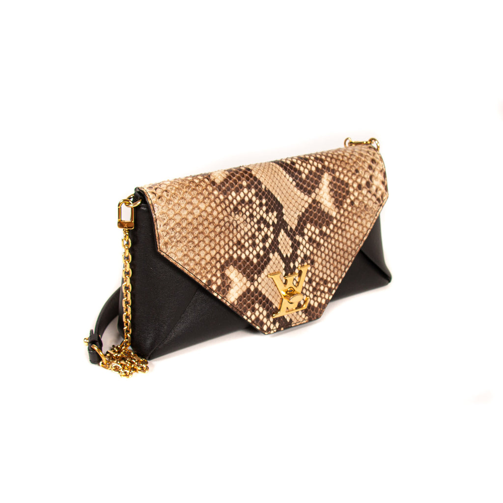 Louis Vuitton Love Note Snake Skin Small Shoulder Bag