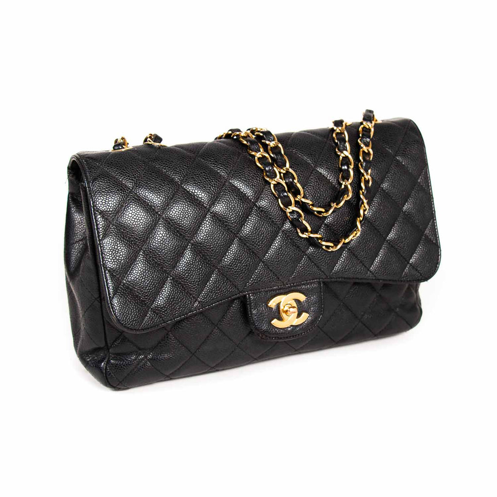 Chanel Classic Jumbo Single Flap Bag Bags Chanel - Shop authentic new pre-owned designer brands online at Re-Vogue