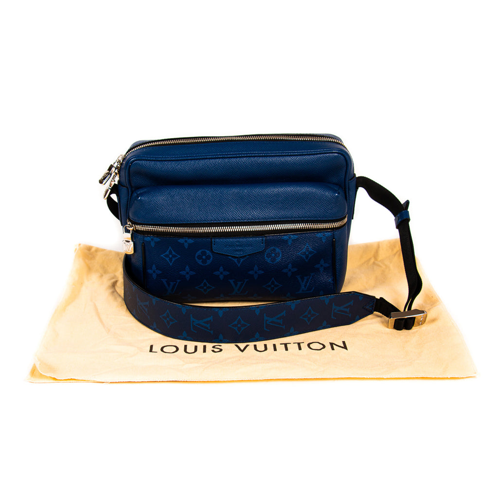 Louis Vuitton Blue Men's Messenger Bags